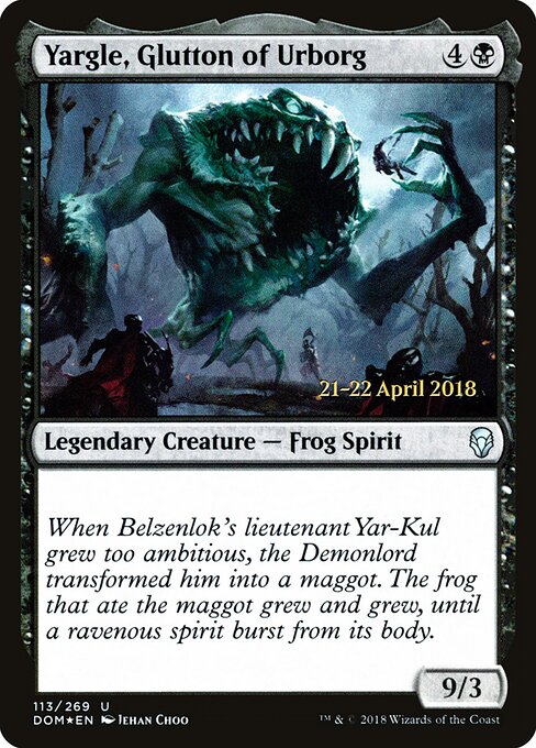 YARGLE, GLUTTON OF URBORG (Yargle, Glutton of Urborg) - The Zeta Set (#174) - Illustrated by MSCHF - Magic: The Gathering Card