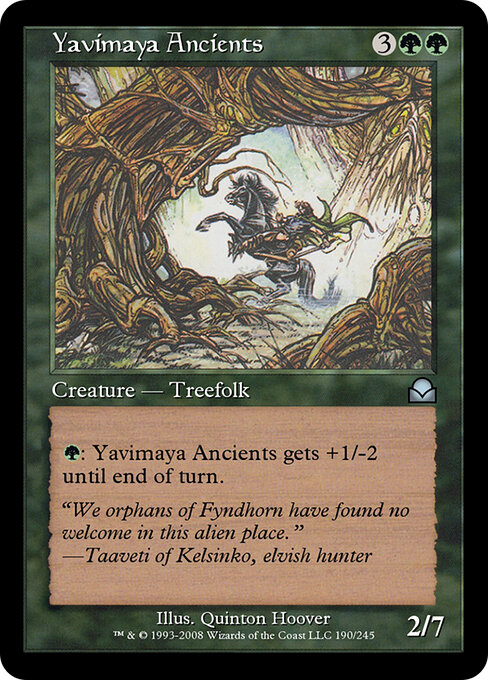 Yavimaya Ancients - Masters Edition II Magic card