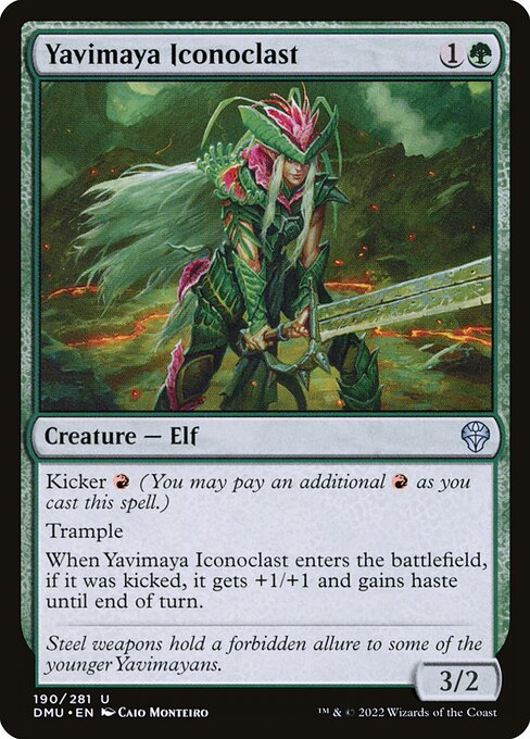 Yavimaya Iconoclast - Dominaria United Magic card