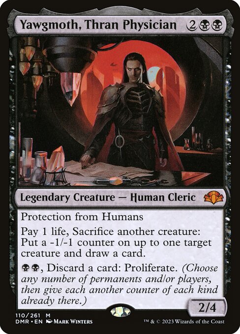 Yawgmoth, Thran Physician - Dominaria Remastered Magic card