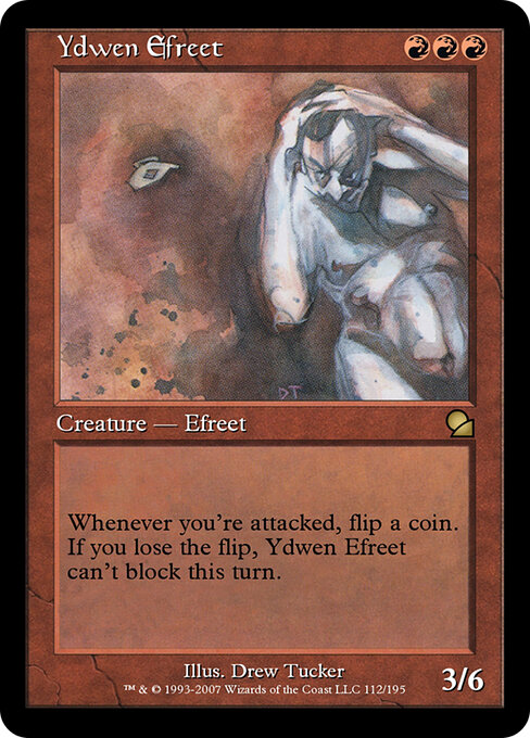 Ydwen Efreet - Masters Edition (#112) - Illustrated by Drew Tucker - Magic: The Gathering Card