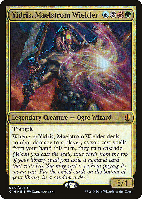 Yidris, Maelstrom Wielder - Commander 2016 Magic card