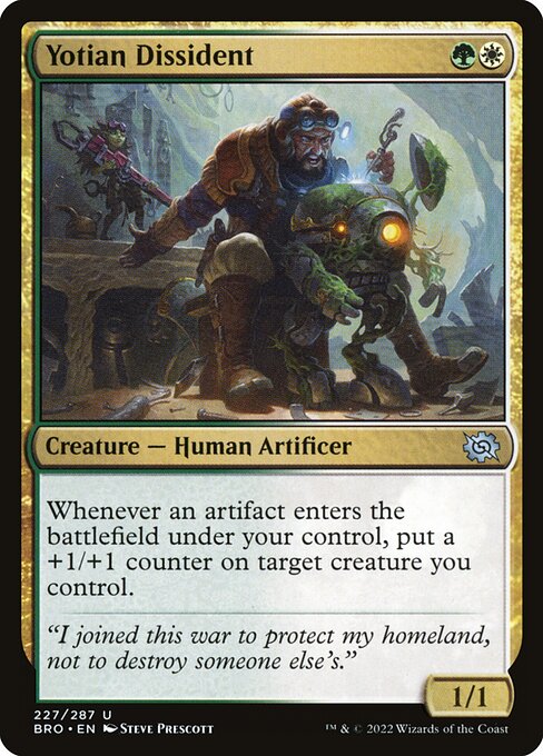 Yotian Dissident - The Brothers' War Magic card