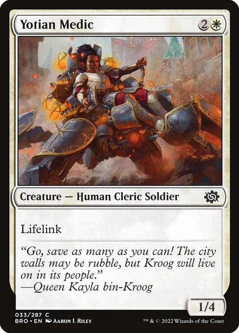 Yotian Medic - The Brothers' War Magic card