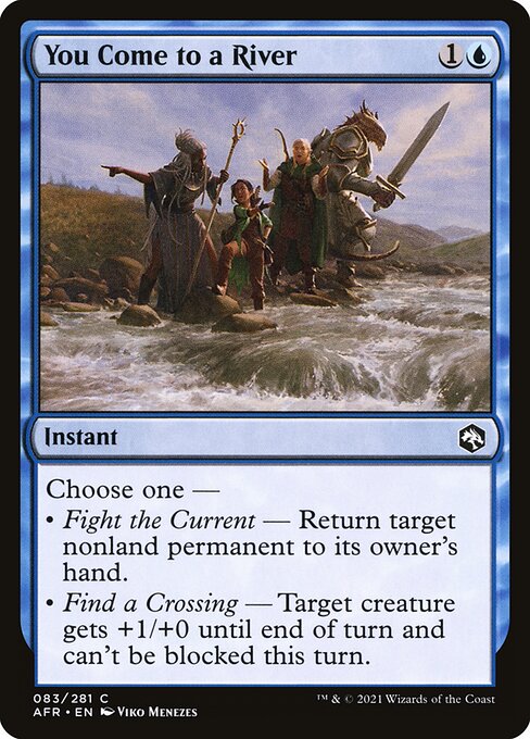 You Come to a River - Adventures in the Forgotten Realms Magic card