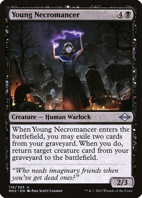Young Necromancer - Modern Horizons 2 Magic card