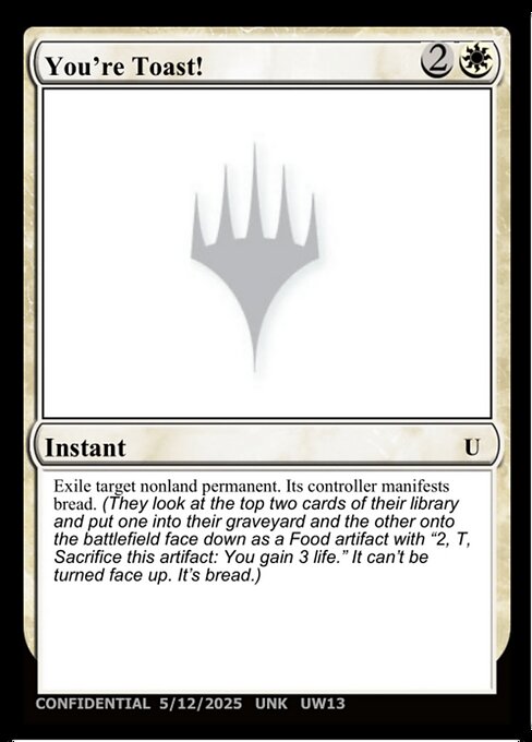 You're Toast!