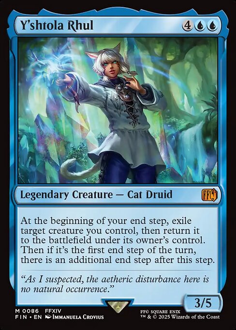 Y'shtola Rhul - Final Fantasy (#86) - Illustrated by Immanuela Crovius - Magic: The Gathering Card