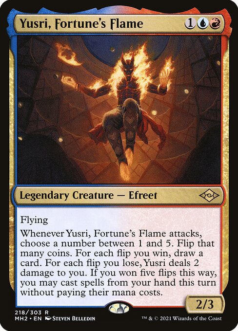 Yusri, Fortune's Flame - Modern Horizons 2 Magic card
