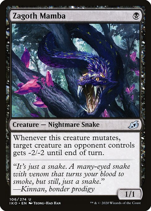Zagoth Mamba - Ikoria: Lair of Behemoths Magic card