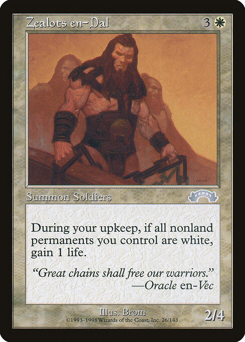 Zealots en-Dal - Exodus Magic card