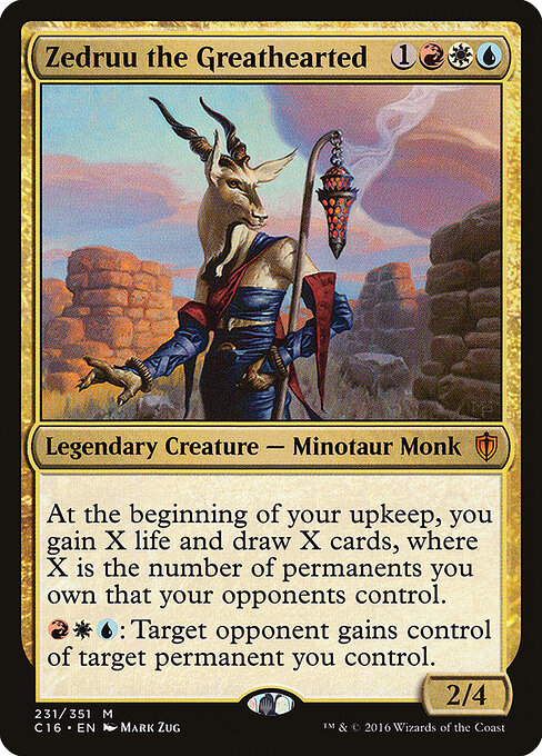 Zedruu the Greathearted - Commander 2016 Magic card