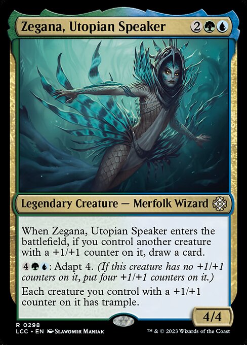 Zegana, Utopian Speaker - The Lost Caverns of Ixalan Commander Magic card