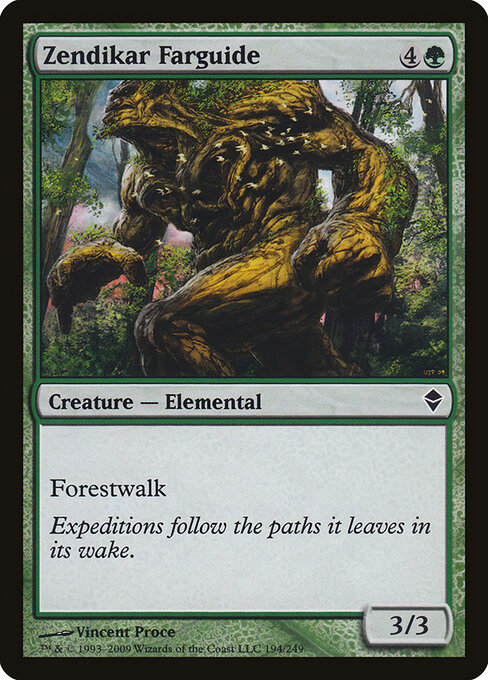 Zendikar Farguide - Zendikar Magic card