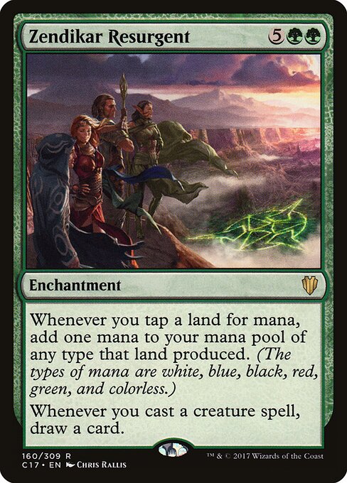 Zendikar Resurgent - Commander 2017 (#160) - Illustrated by Chris Rallis - Magic: The Gathering Card