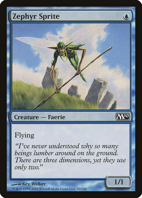 Zephyr Sprite - Magic 2010 Magic card