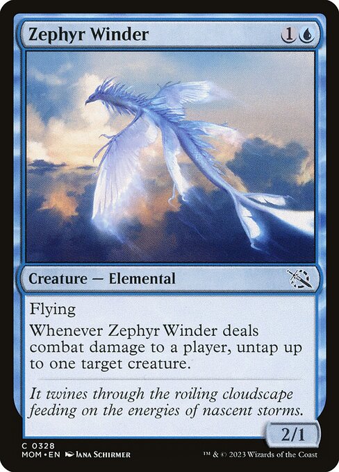 Zephyr Winder - March of the Machine Magic card