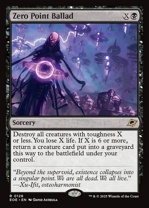 Zero Point Ballad - Edge of Eternities Magic card