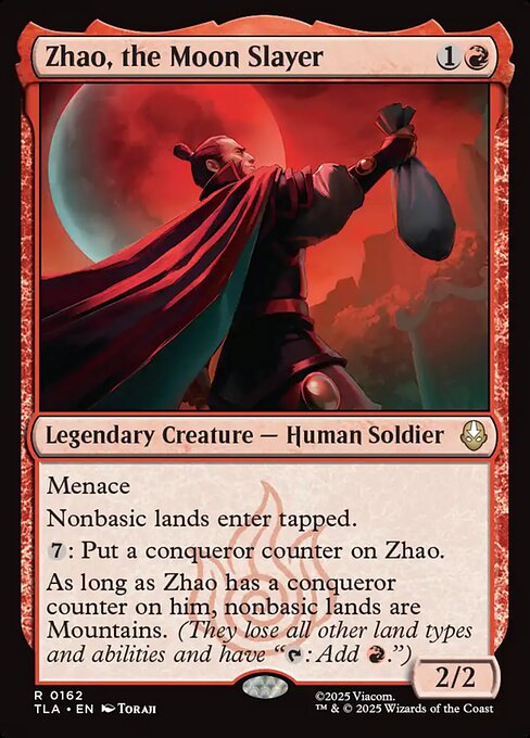Zhao, the Moon Slayer - Avatar: The Last Airbender Magic card