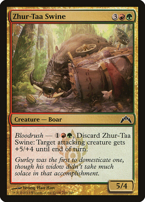 Zhur-Taa Swine - Gatecrash Magic card