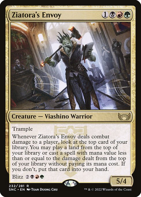 Ziatora's Envoy - Streets of New Capenna Magic card