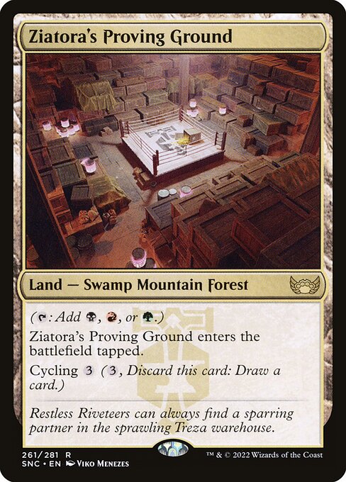 Ziatora's Proving Ground - Streets of New Capenna Magic card
