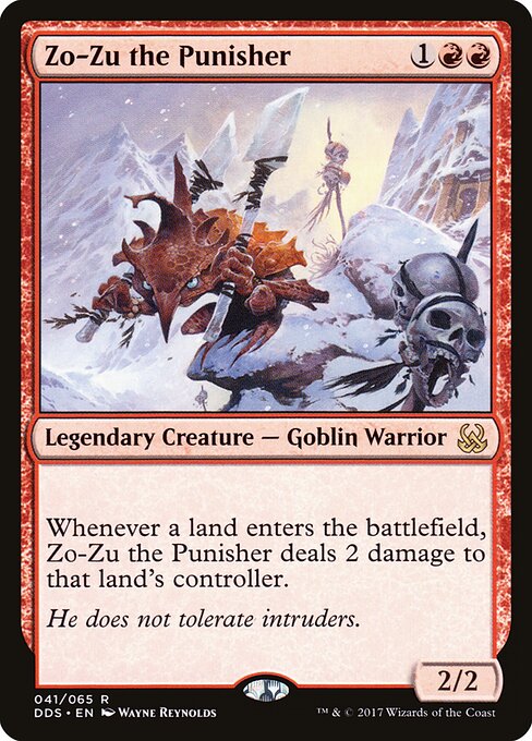 Zo-Zu the Punisher - Duel Decks: Mind vs. Might Magic card