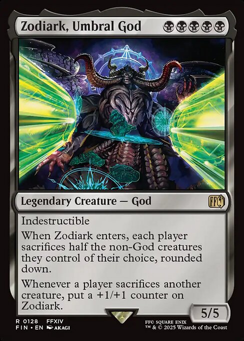 Zodiark, Umbral God - Final Fantasy Magic card