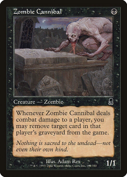 Zombie Cannibal - Odyssey Magic card