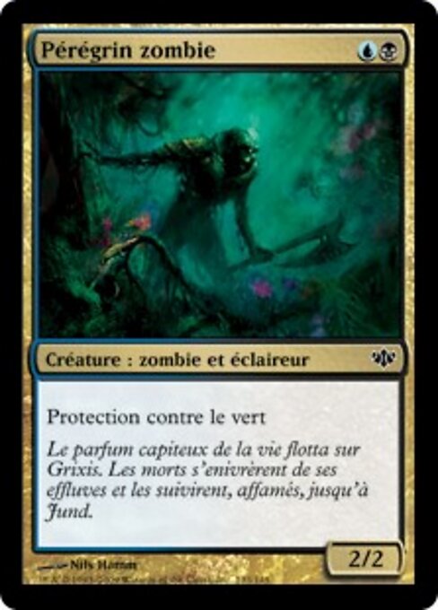 Zombie-Aussiedler (Zombie Outlander) - Conflux (#133) - Illustrated by Nils Hamm - Magic: The Gathering Card