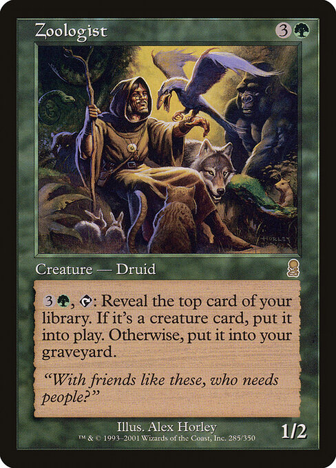 Zoologist - Odyssey Magic card