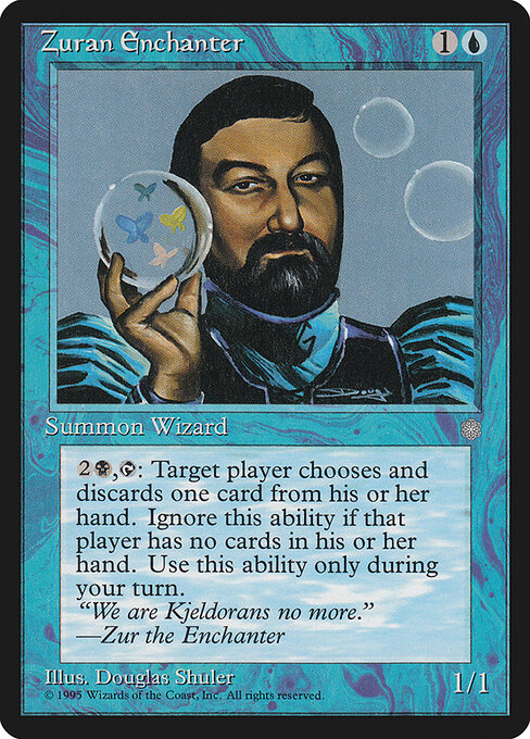 Zuran Enchanter - Ice Age Magic card