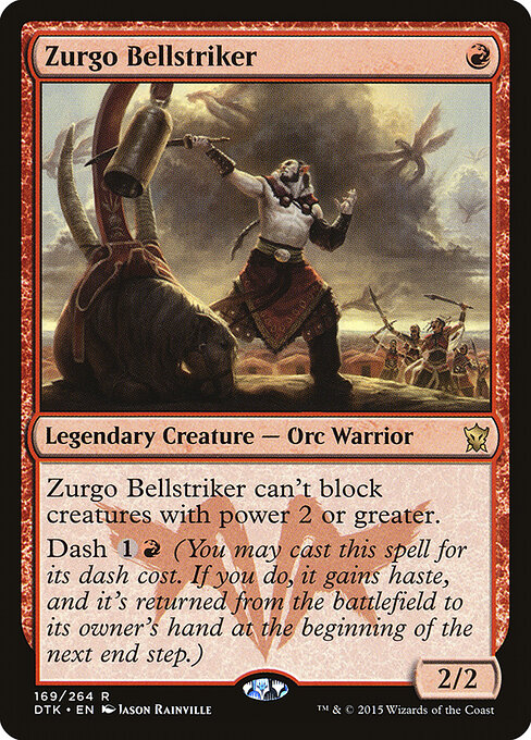 Zurgo Bellstriker - Dragons of Tarkir Magic card