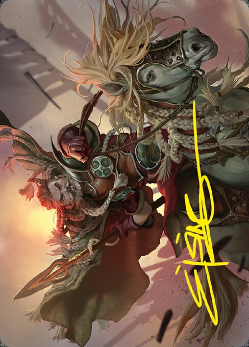 Éomer of the Riddermark // Éomer of the Riddermark - Tales of Middle-earth Art Series (#9) - Illustrated by Jesper Ejsing - Magic: The Gathering Card